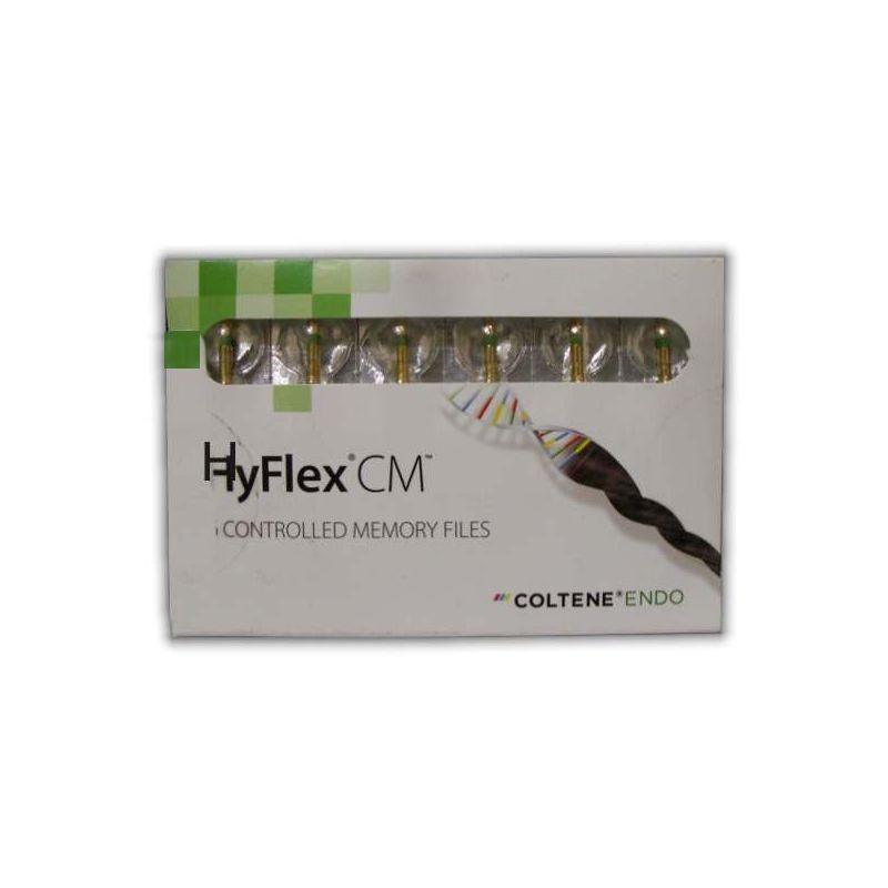 Hyflex Cm Rotatorias .08  25  En 19 Mm