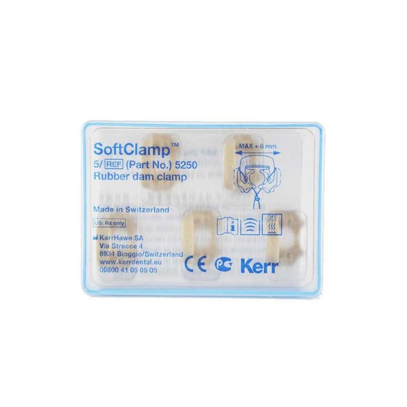 Softclamp Grapas Plasticas P/dique Hule