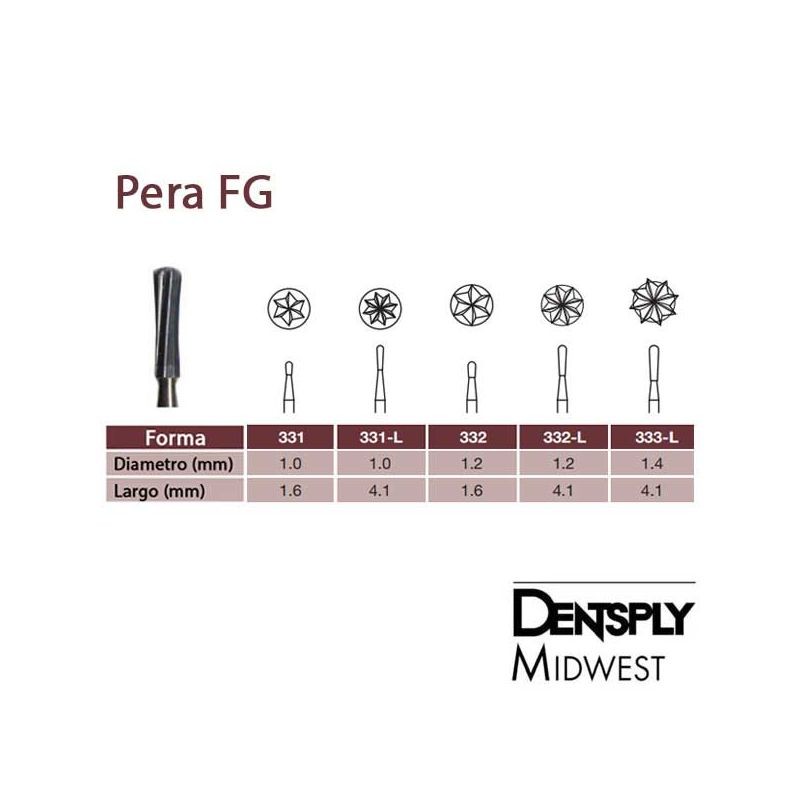 Fresa Carburo Alta Vel Fg 332l