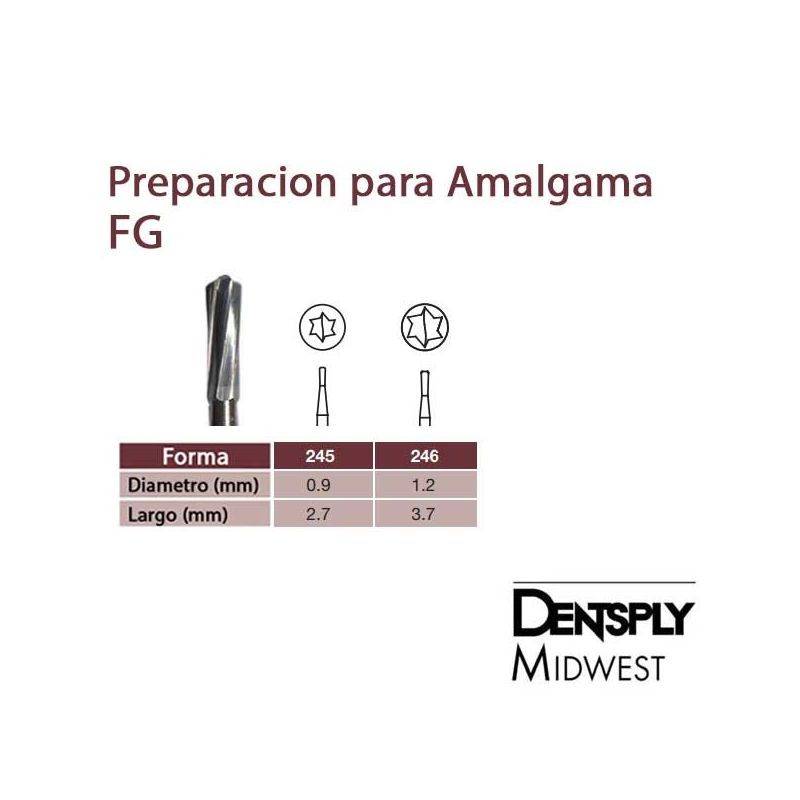 Fresa Carburo Alta Vel Fg 245