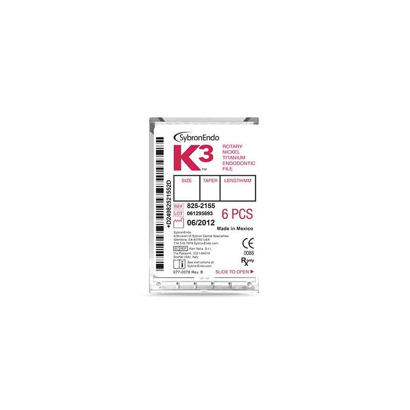 Limas K3 Rotatorias 40 Con .06 En 25mm